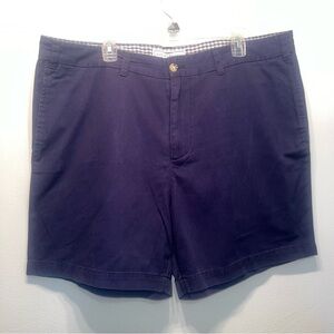 ONWARD RESERVE Mens Chino Style Navy Blue Shorts Size 42 Inseam 7"